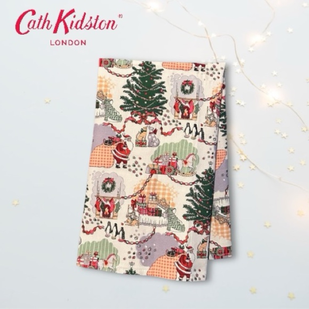 Cath Kidston Christmas Ditsy Tea Towel